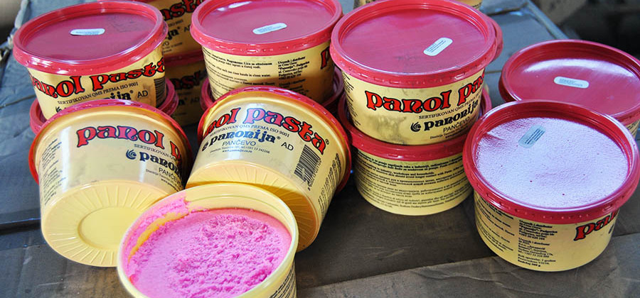 Waterless industrial hand cleaning gel